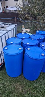 Plastové sudy 220l. - 2