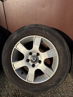 Elektróny originát Škoda + pneu - 2