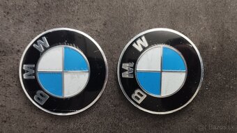 BMW 56 mm nálepky na krytky - 2