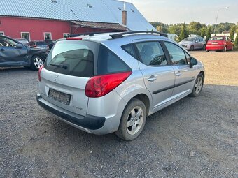 Predám Peugeot 207 SW 1,4 benzín, 70kW. - 2