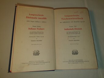 LANGENSCHEIDTS TASCHENWÖRTERBUCH – DEUTSCH/ITALIENISCH - 2