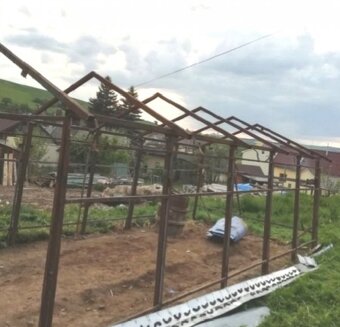 Zelezna konstrukcia 6 x 3m GARAZ - 2