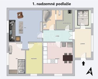 Dva v jednom - rodinný dom s oddeleným podkrovím v... - 2