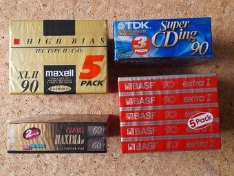 Audiokazety TDK,MAXELL,BASF - 2