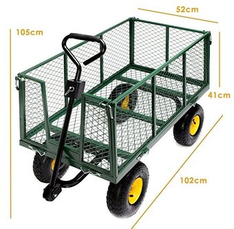 ZÁHRADNÝ VOZÍK 500KG 220L - 2