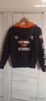Čierna dámska mikina HD - 2
