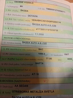 Škoda Octavia2 automat - 2