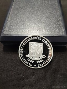 Limitovaná Ag 925/1000 pamätná medaila - 2