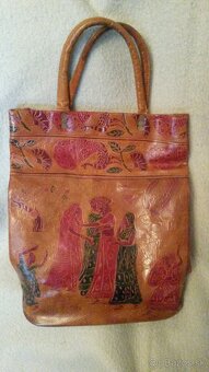 kožená indická taška - 2