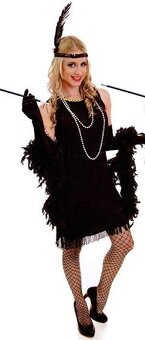 Rukavice, čelenka, držiak na cigaretu GREAT GATSBY - 2