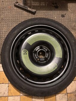 Dojazdové koleso rezerva T 125/70 R19 - 2