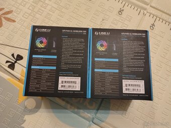 Lian Li UNI FAN CL Wireless Fan, 3x-Pack - 120mm, black - 2