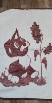 Retro detská deka Larisa 2ks - 2