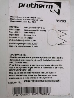 Plynový kotol Protherm Lev28 KKO - 2