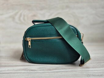 Zelená crossbody kabelka - 2