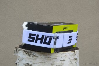 Biele okuliare brile SHOT - 2