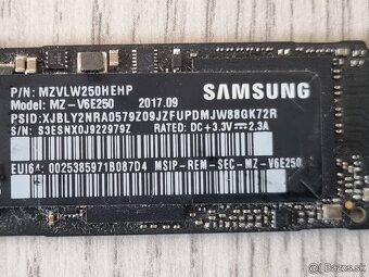 Samsung SSD 960 EVO NVMe M.2 250 GB - 2