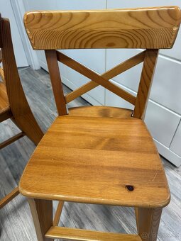 Detska vysoka stolicka Ikea INGOLF - 2