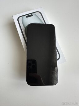 Apple iPhone 15 Black 128GB - 88% batériám - 2