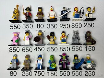 Lego sběratelské minifigurky, starší serie - 2