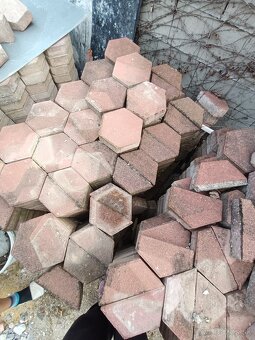 Zámková dlažba hexagon 50m² - 2