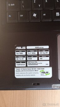 ASUS X59S,Display 15,4WXGA,Ram-4GB,HD-320GB. - 2