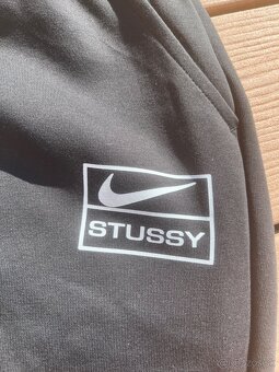 NIKE x Stüssy teplaky čierne M - 2