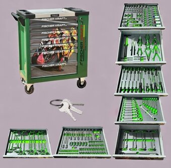 Dielenské vozik s naradim - 2