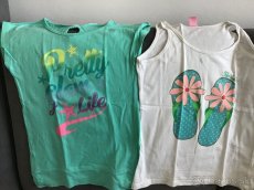 4x tieklo a 1x šaty vel. 122/128 - 2