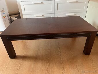 Drevený stolík do obývačky - 2