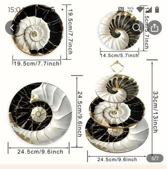 Tanierová 3 poschodová súprava darček NOVE - 2