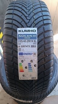 225/45 R19 celoročné KUMHO - 2