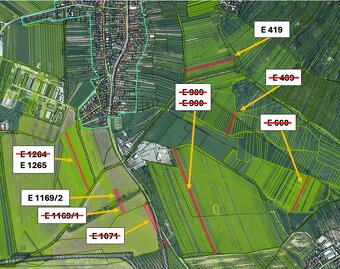 Stupava – 21.730 m2 ORNÁ PÔDA, LES - 2