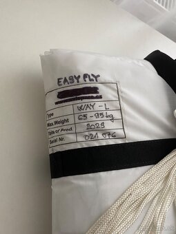 Predám záložný padák EASY FLY WAY-L 2023 (65-95kg) - 2