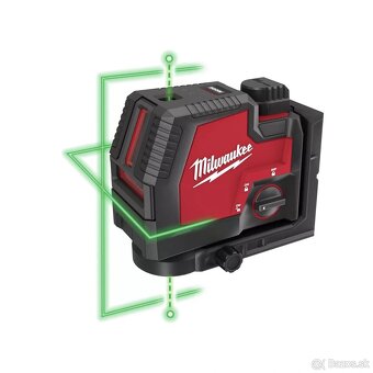 L4CLLP-301C Milwaukee laser s 3.0Ah batériou - 2