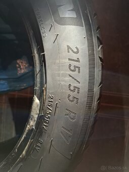 215/55/R17 letne - 2