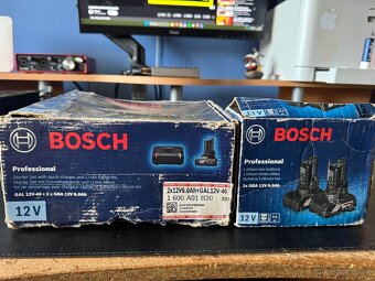 Bosch Li-Ion bateria 4x12V,6Ah+GAL12V-40 - 2