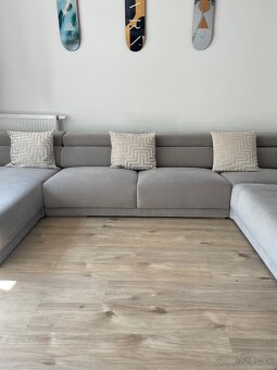 Phase Luxury rozkladacia sedacia súprava gauč - 2