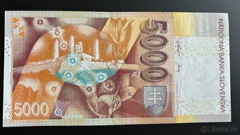 Bankovky Slovensko 5000 SK 1999 UNC - 2