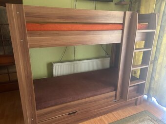 Poschodová masívna posteľ - 2