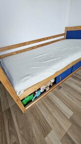 Detska postel s uloznym priestorom a matracom - 2