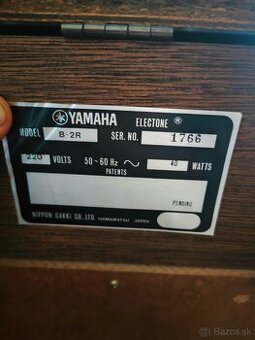 Yamaha Electone B - 2R - 2