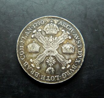 Predám 1/2 toliar 1790 A Jozef II. - 2