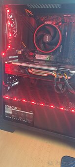 Predám pc ryzen 5 5500, rx570, 16gb ram, 120gb SSD 1tb HDD - 2