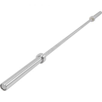 Olympijská osa 220cm 50mm 20kg činková tyč + pružinové zámky - 2