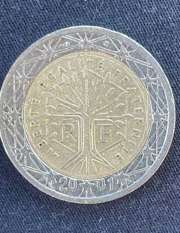 2 euro minca chybná razba - 2