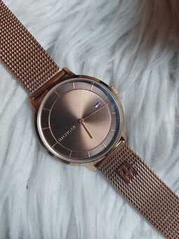 Dámske rose gold hodinky - 2