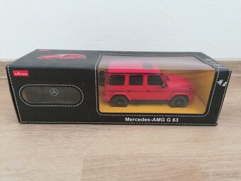 Rastar RC auto Mercedes-AMG G63 AMG 1:24 červený - 2