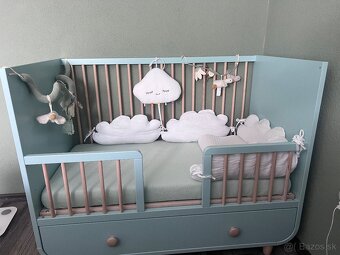 Myllra detská postielka + prebalovací pult - 2