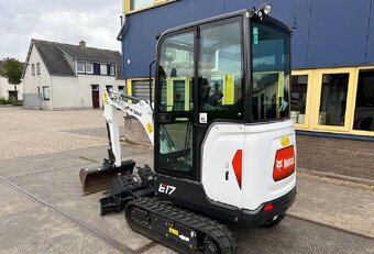 minibager•Bobcat-E17•(10kW),1338MTH+3x lžíce,1.6t - 2